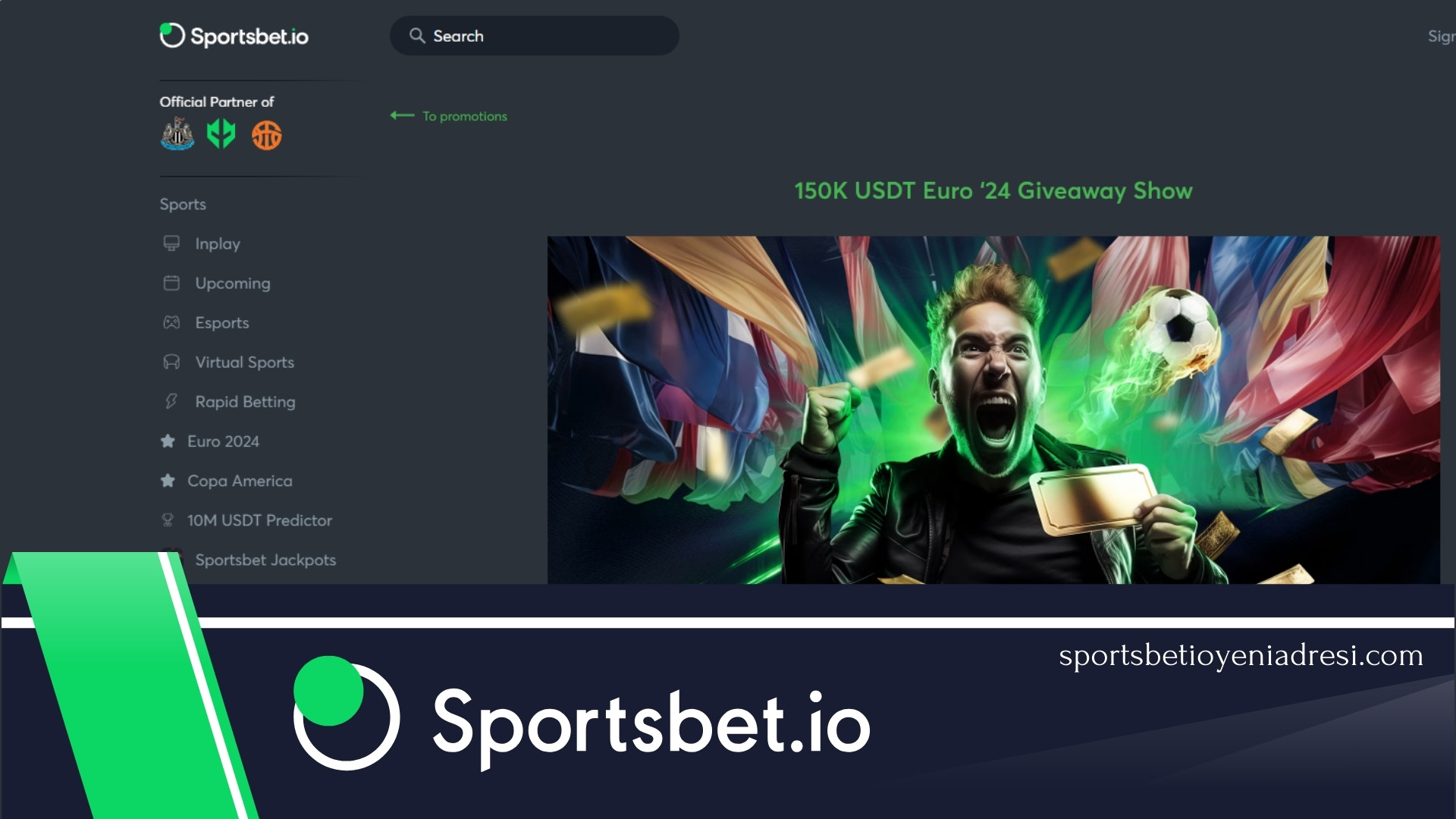 Sportsbet.io para yatırma ve para çekme